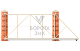 Ворота 2600×1800 Nice ЗМК-6998